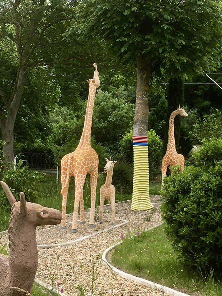 Moulin leuri girafes